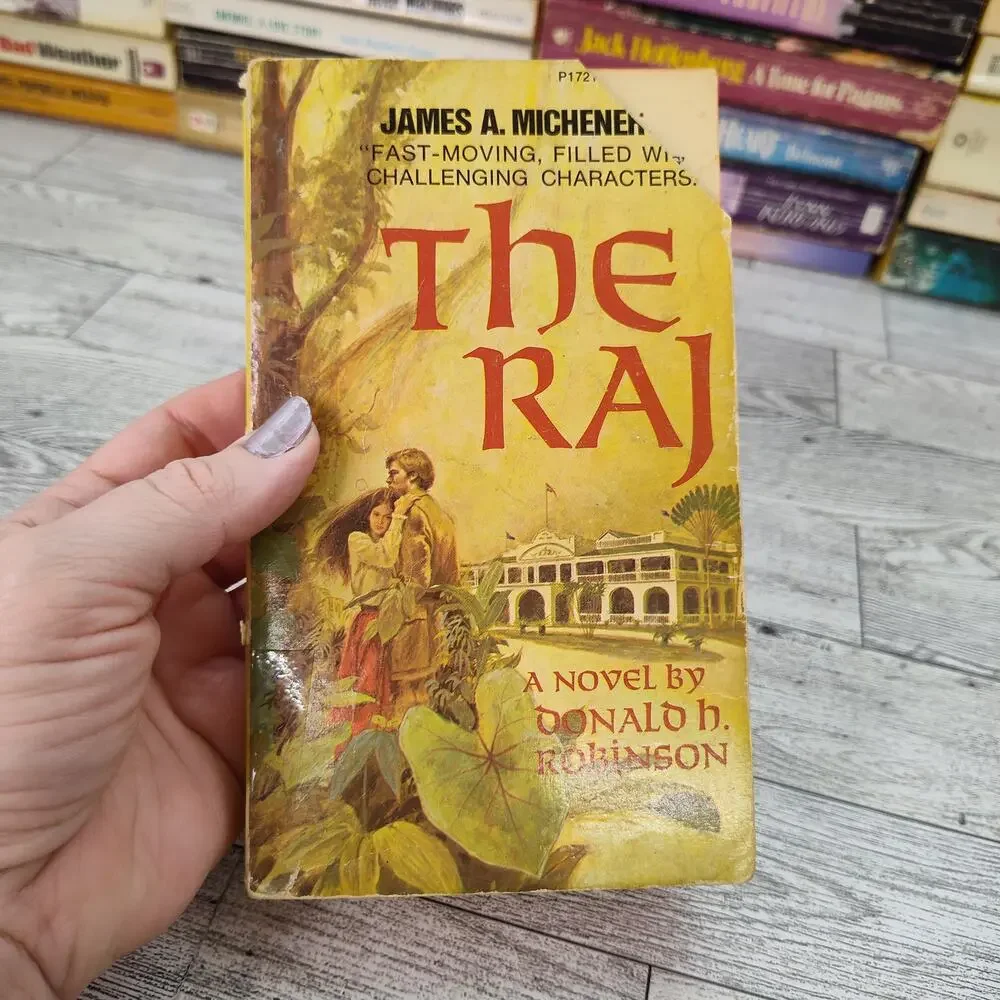 The Raj by Donald Robinson 1972 Fawcett Crest Historical Romance‎ Adventure PB